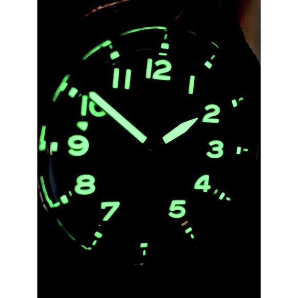 Tag Heuer Autavia Men's Watch WBE5116 Swiss Automatic Blue Dial Leather Strap - Picture 6 of 13